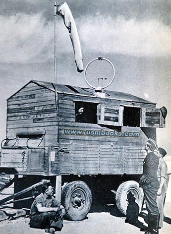 Luftwaffe Funkwagen in Spanien